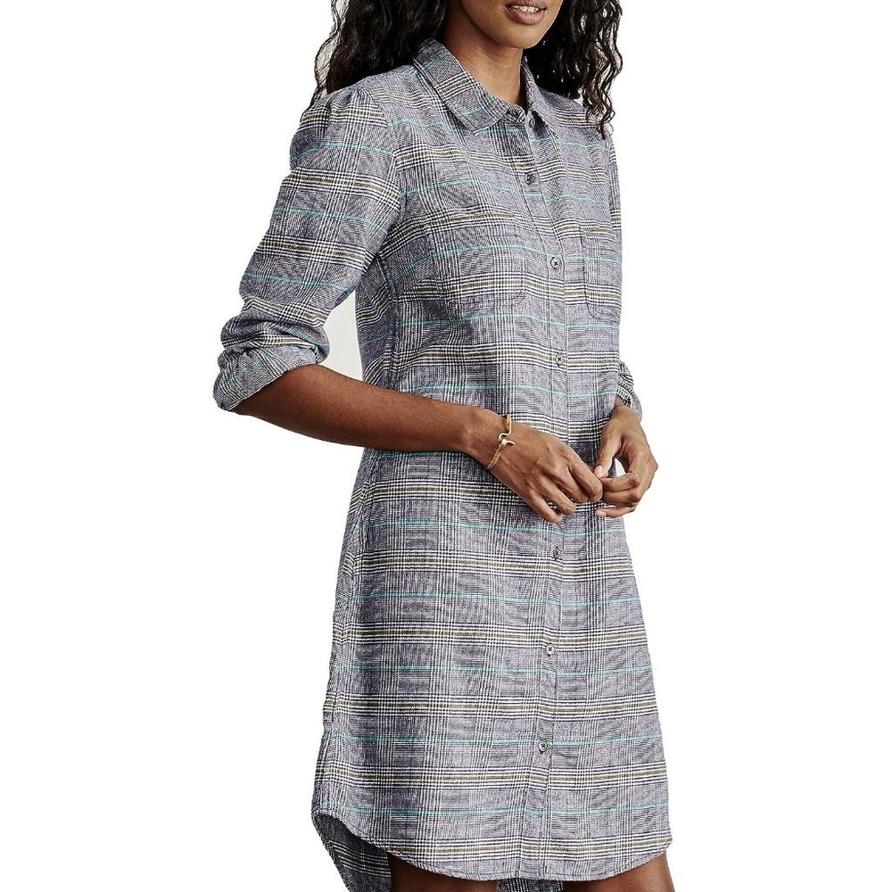 Hatley Anna Plaid Shirt Dress
